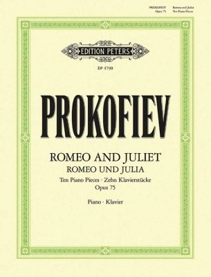 C.F. Peters Corporation - Romeo and Juliet: Ten Piano Pieces Op. 75 - Prokofiev - Piano - Book