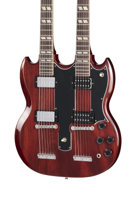 Jimmy Page EDS-1275 Doubleneck VOS Electric Guitar with Hardshell Case - \'69 Cherry