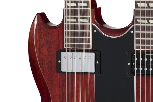 Jimmy Page EDS-1275 Doubleneck VOS Electric Guitar with Hardshell Case - \'69 Cherry