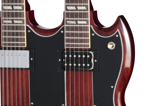 Jimmy Page EDS-1275 Doubleneck VOS Electric Guitar with Hardshell Case - \'69 Cherry