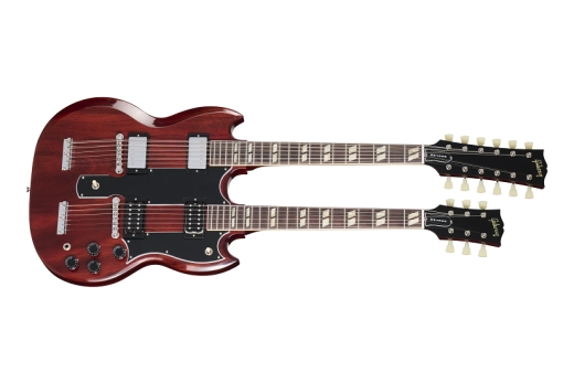 Gibson - Jimmy Page EDS-1275 Doubleneck VOS Electric Guitar with Hardshell Case - 69 Cherry