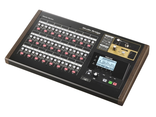 Studio Bridge 24-Track Recorder and USB Audio Interface with MIDI