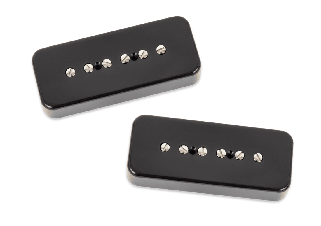 Vintage P90 Silencer Pickup Set - Black