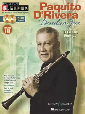 Paquito D\'Rivera - Brazilian Jazz: Jazz Play-Along Volume 113 - Book/2 CDs
