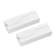 Fishman - Fluence Modern 8-String Humbucker Pickup Set - White Plastic Soapbar