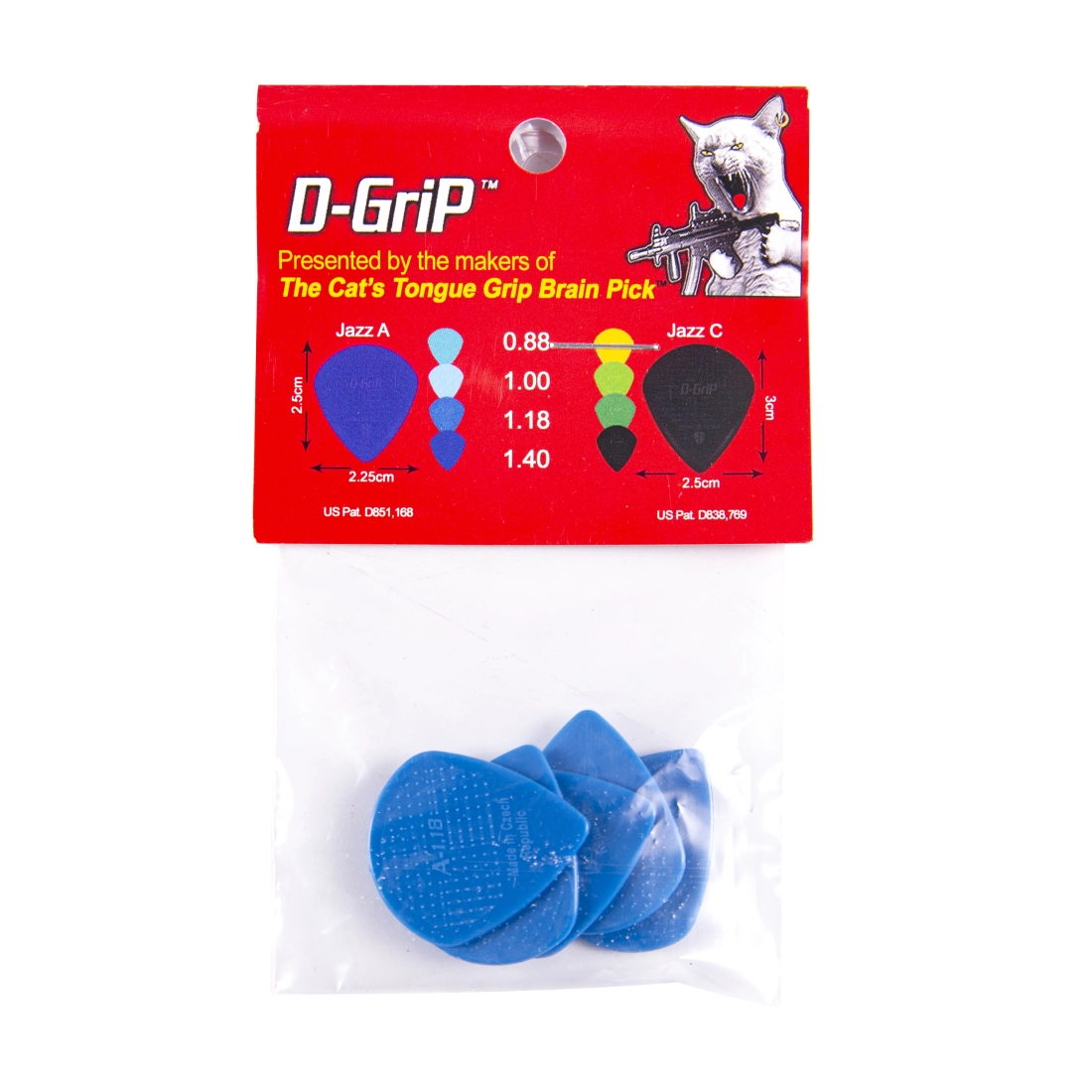 D-Grip A 1.18 - 5 Pack