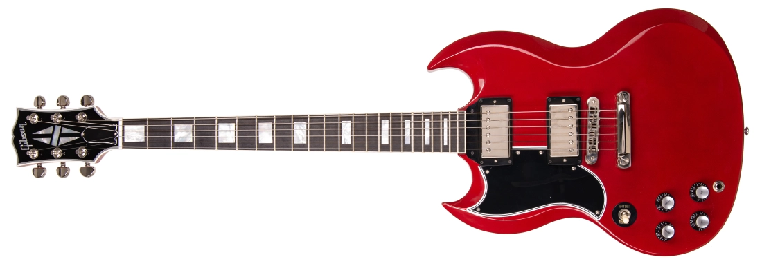 SG Custom Electric Guitar - Cardinal Red Gloss (Left Handed)