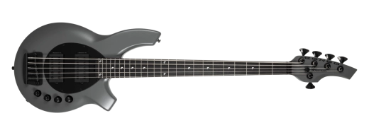 Ernie Ball Music Man - Bongo 5 5-String Electric Bass with Case - Titan Gray