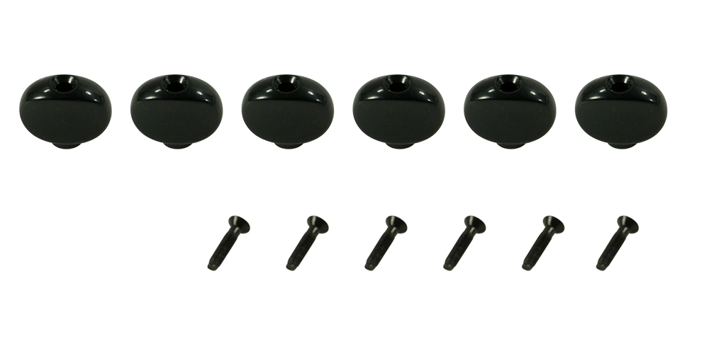 Revolution Series and Plus Series Metal Oval Tuning Machines - Black