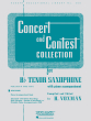 Rubank Publications - Concert and Contest Collection for Bb Tenor Saxophone - Voxman - Book