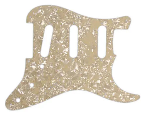 WD Music - Custom Pickguard for Fender 2017-2019 American Professional Stratocaster - Cream Pearl