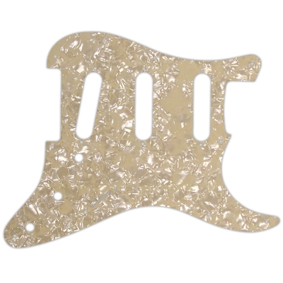 WD Music - Custom Pickguard for Fender 2017-2019 American Professional Stratocaster - Cream Pearl