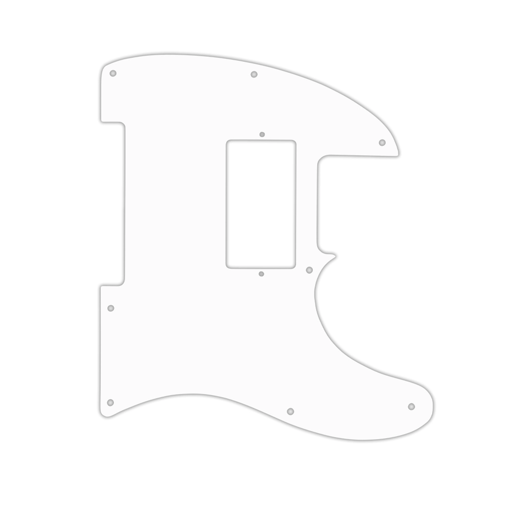 Custom Pickguard for Fender USA Jim Root Signature Telecaster - White