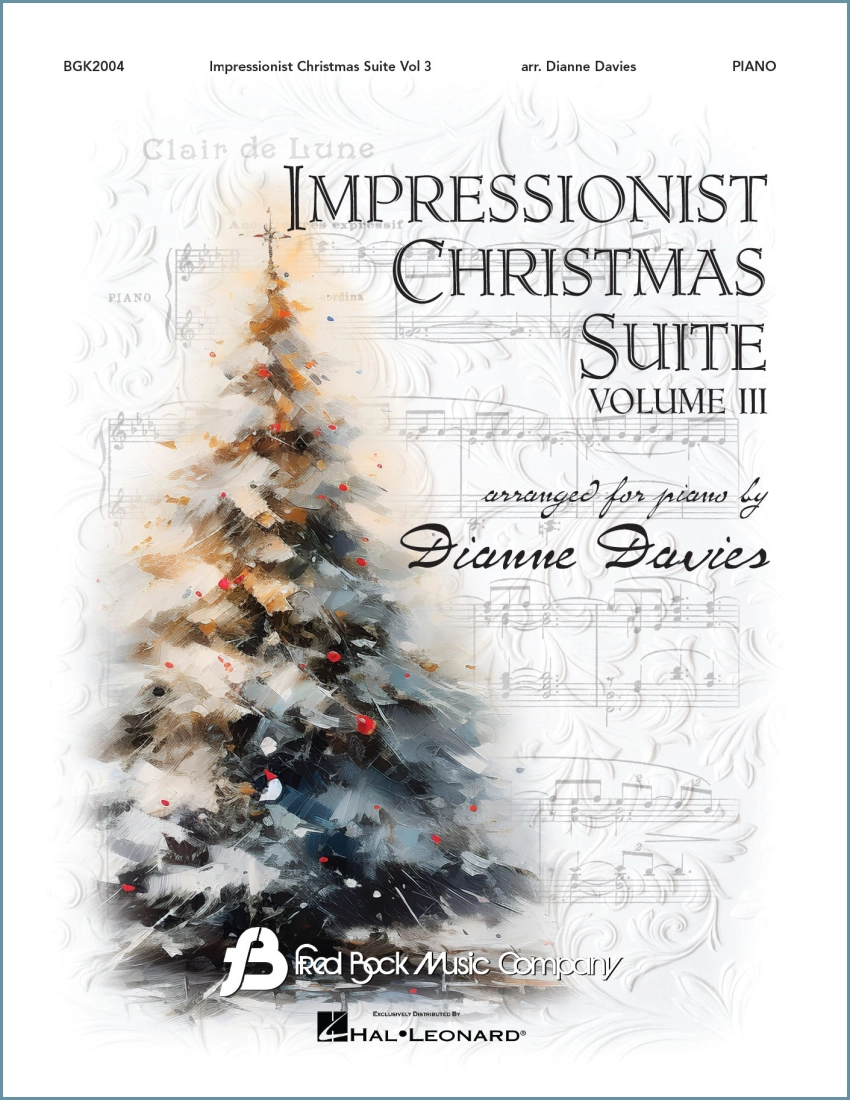 Impressionist Christmas Suite, Volume III - Davies - Piano - Book