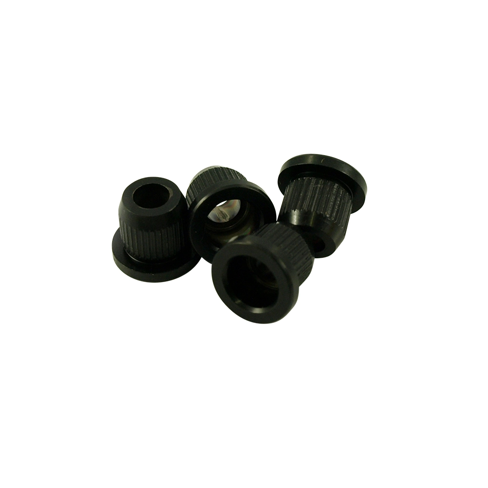 Rear Mount String Ferrule Set for Electric Bass - Black