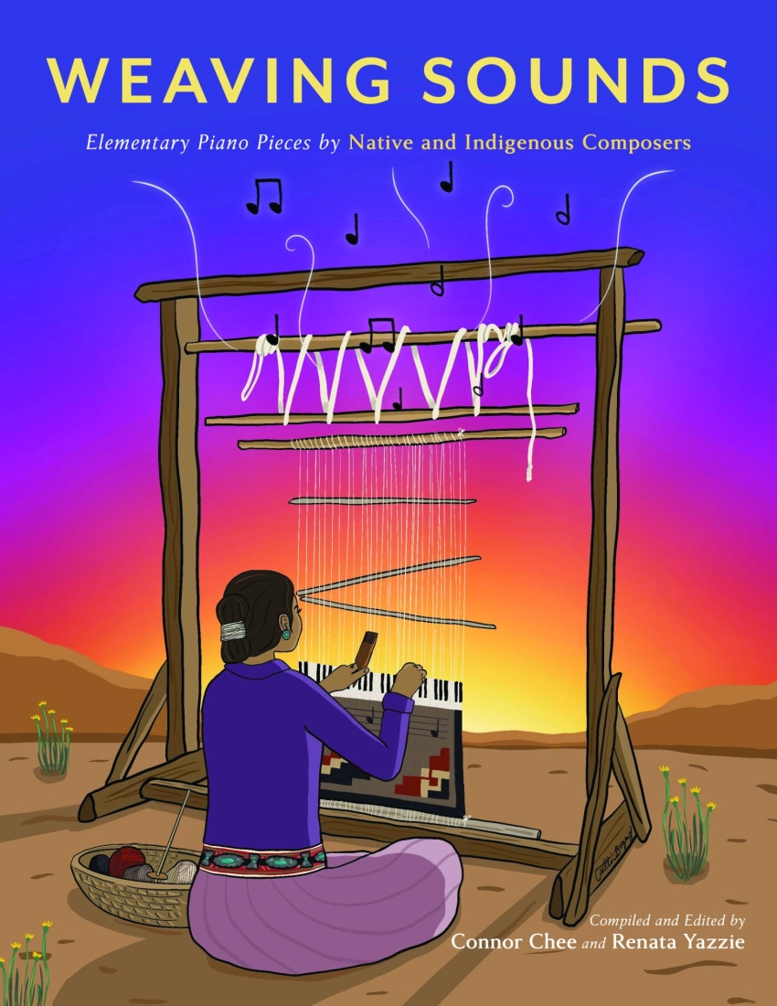 Weaving Sounds: Elementary Piano Pieces by Native and Indigenous Composers - Chee/Yazzie - Piano - Book