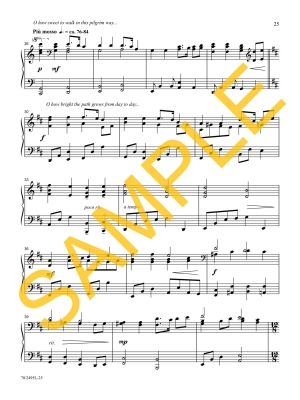 Grace Will Lead Me Home: Solos of Hope and Heaven - Love - Piano - Book