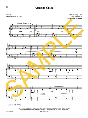 Grace Will Lead Me Home: Solos of Hope and Heaven - Love - Piano - Book