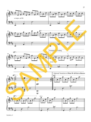 Grace Will Lead Me Home: Solos of Hope and Heaven - Love - Piano - Book