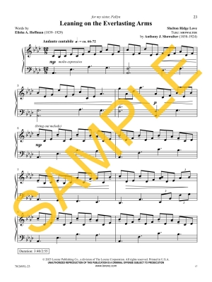 Grace Will Lead Me Home: Solos of Hope and Heaven - Love - Piano - Book