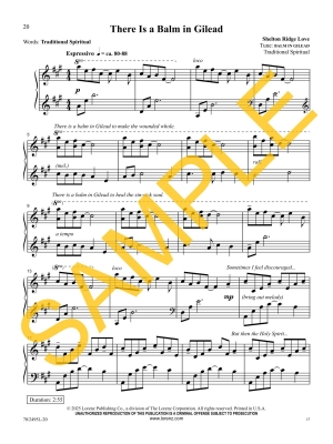 Grace Will Lead Me Home: Solos of Hope and Heaven - Love - Piano - Book
