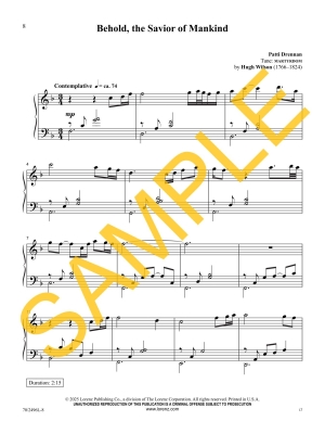 The Cross of Jesus: Reflections for Holy Week and Easter - Drennan - Piano - Book