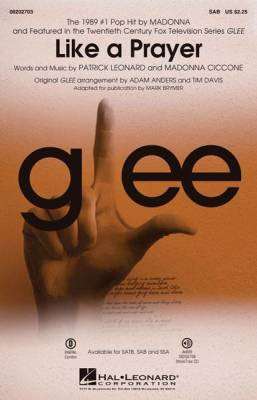 Hal Leonard - Like A Prayer (featured On Glee)