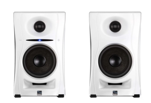 Kali Audio - LP-UNF Ultra-Nearfield Desktop Studio Monitor System - White (Pair)