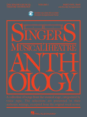 Hal Leonard - The Singers Musical Theatre Anthology Volume 1 - Walters - Baritone/Bass Voice - Book/Audio Online