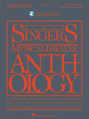 The Singer\'s Musical Theatre Anthology Volume 1 - Walters - Baritone/Bass Voice - Book/Audio Online