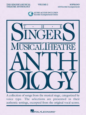 The Singer\'s Musical Theatre Anthology Volume 2 - Walters - Soprano Voice - Book/Audio Online