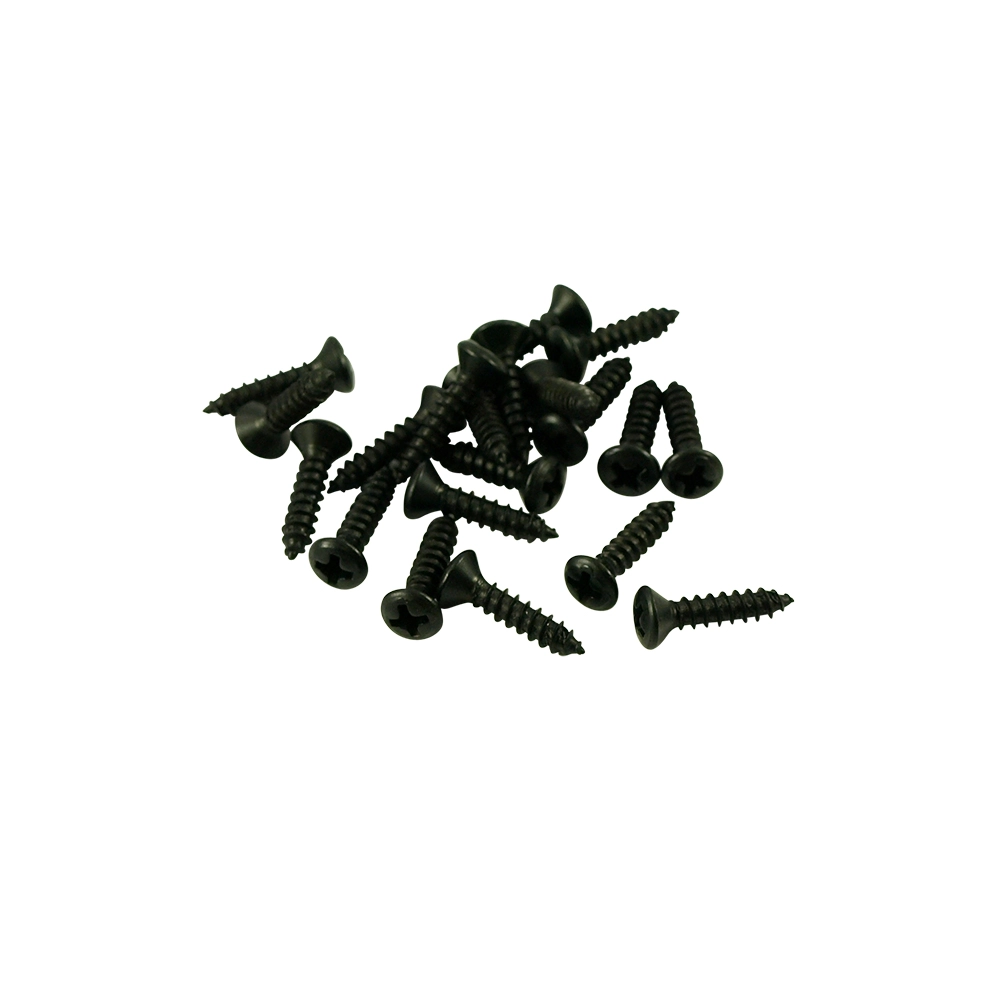 Screws for Fender Pickguards - Black (20 Pack)