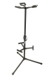 Yorkville - Triple Guitar Stand with Guards - Black