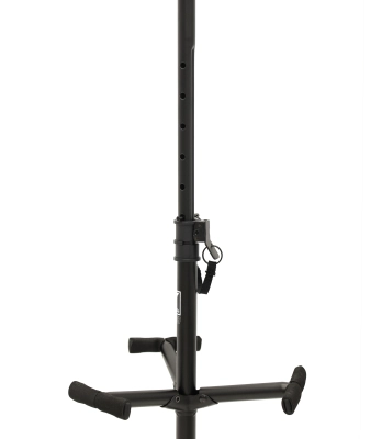 Triple Guitar Stand with Guards - Black