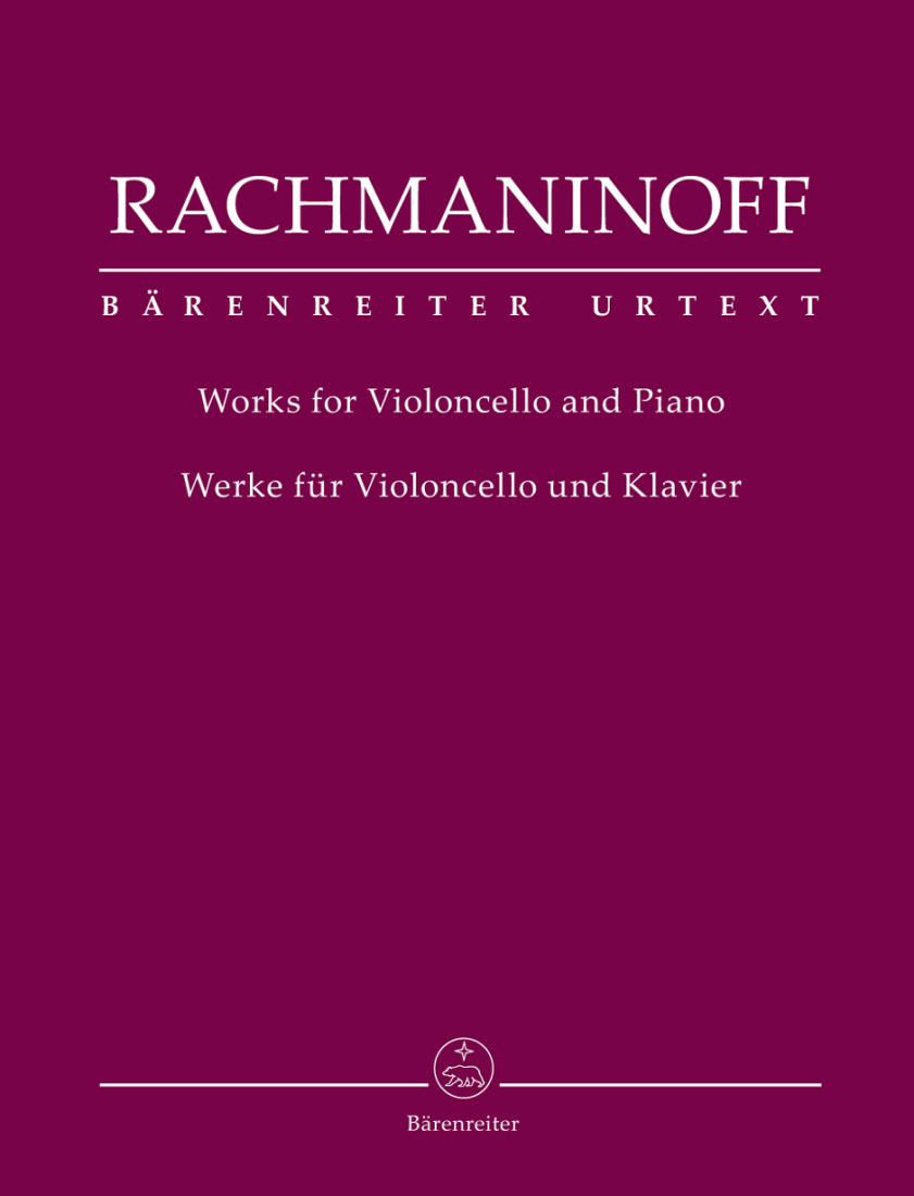 Works for Violoncello and Piano - Rachmaninoff/Macchione - Cello/Piano - Book