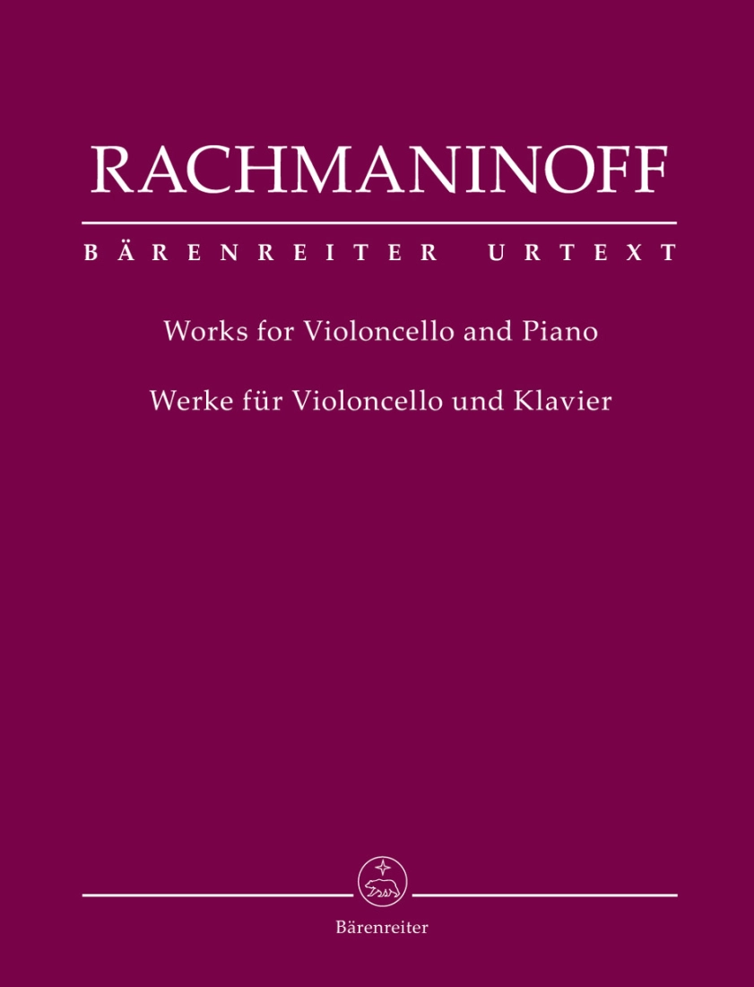 Works for Violoncello and Piano - Rachmaninoff/Macchione - Cello/Piano - Book