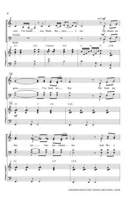 Amazing Grace (My Chains Are Gone) - Newton /Tomlin /Giglio /Koerts - SATB