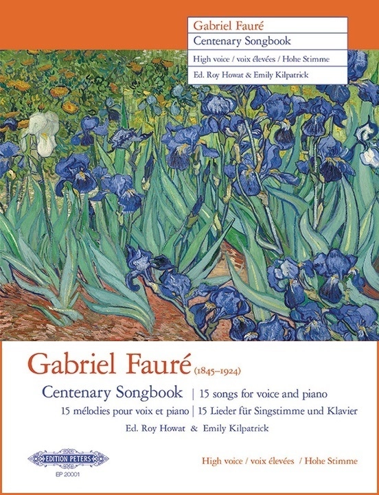 Gabriel Faure Centenary Songbook - Faure/Howat/Kilpatrick - High Voice/Piano - Book