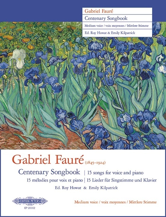 Gabriel Faure Centenary Songbook - Faure/Howat/Kilpatrick - Medium Voice/Piano - Book