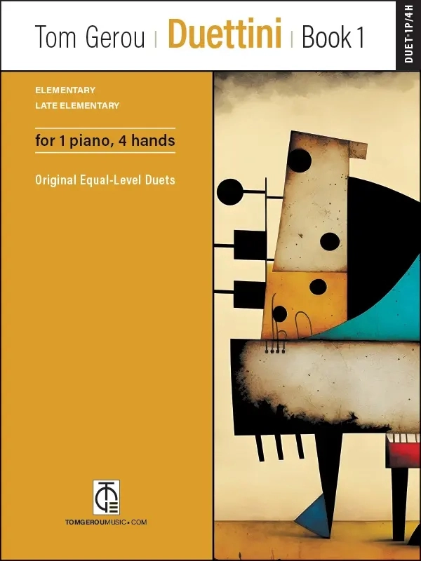 Duettini, Book 1 - Gerou - Piano Duet (1 Piano, 4 Hands) - Book