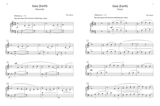 Duettini, Book 2 - Gerou - Piano Duet (1 Piano, 4 Hands) - Book