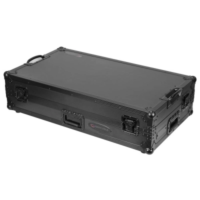 Rane Performer Black Label 1U Flight Case with Glide Style Laptop Platform and Wheels