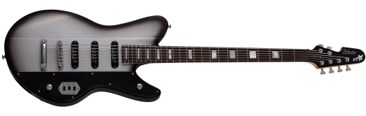 Schecter - Robert Smith UltraCure VI Electric Guitar - Silver Burst Pearl