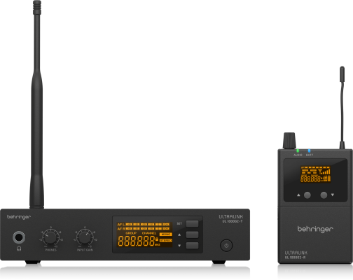 Behringer High-Performance UHF Wireless In-Ear Monitoring System | Long