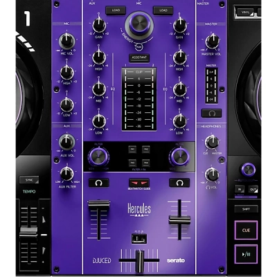 DJControl Inpulse 500 Purple Edition 2-deck USB DJ Controller with Serato DJ/DJUCED