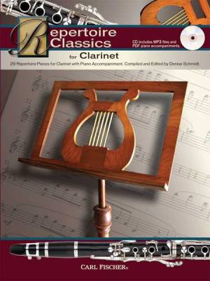 Carl Fischer - Repertoire Classics For Clarinet
