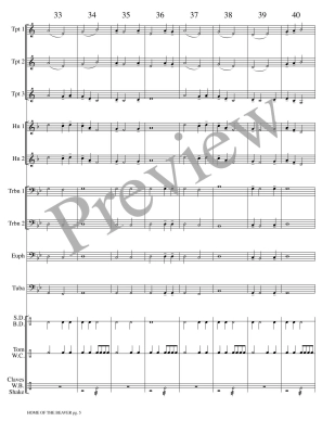 Home of the Beaver, Land of the Silver Birch - Canadian Folk Song/Marlatt - Brass Choir - Score/Parts