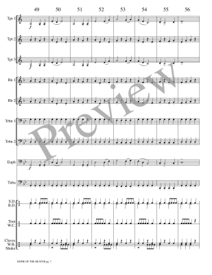 Home of the Beaver, Land of the Silver Birch - Canadian Folk Song/Marlatt - Brass Choir - Score/Parts