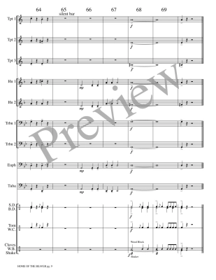 Home of the Beaver, Land of the Silver Birch - Canadian Folk Song/Marlatt - Brass Choir - Score/Parts