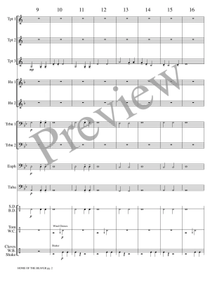 Home of the Beaver, Land of the Silver Birch - Canadian Folk Song/Marlatt - Brass Choir - Score/Parts